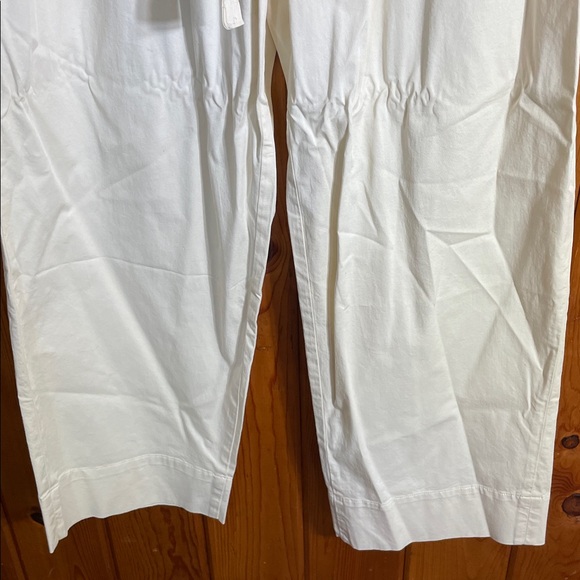 Everlane Cream Trousers with Belt the paper bag organic cotton pants medium - Picture 4 of 13
